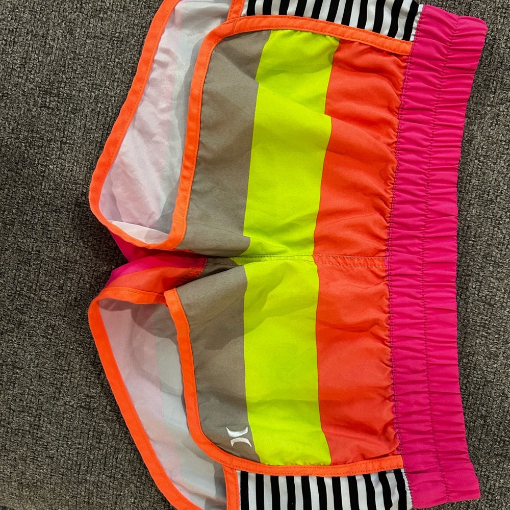 Hurley Multicolor Athletic Shorts
